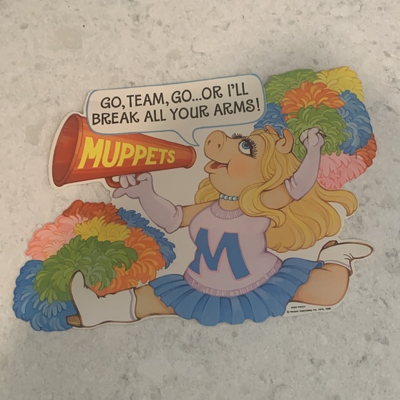 Vintage assortment of Muppet Holiday Posters and stickers. - Picture 3 of 11